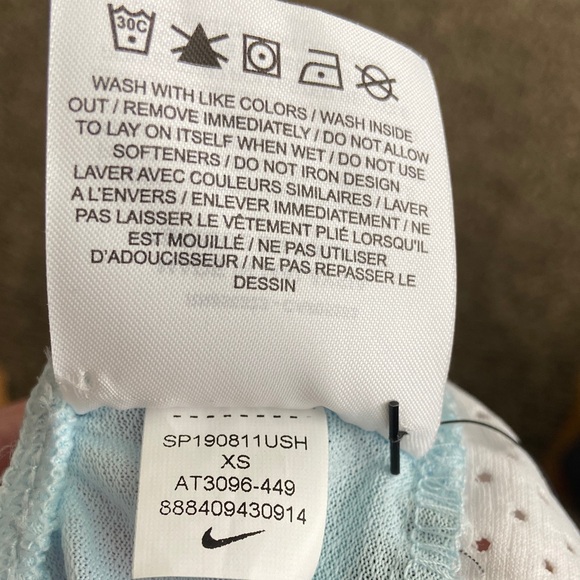 Nike Women's Floral Athletic Shorts - Pink and Black size:XS - Picture 12 of 13